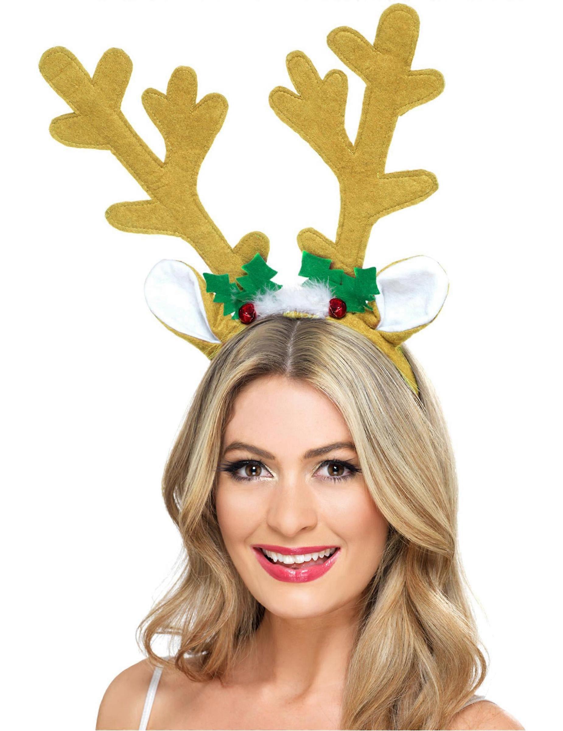 Christmas reindeer headband