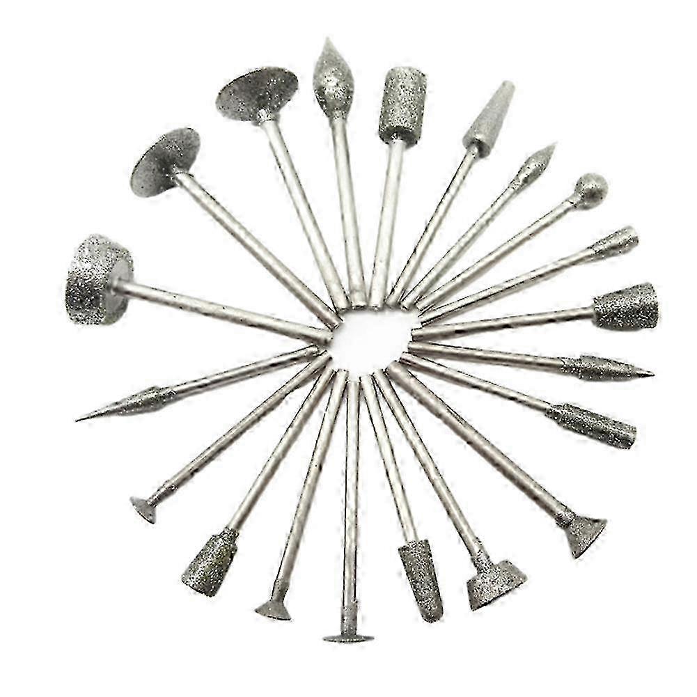 20Pcs Engraving Burr Bits Kit