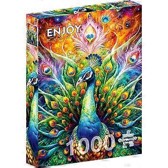 Peacock Majesty Puzzel 1000 Stukjes