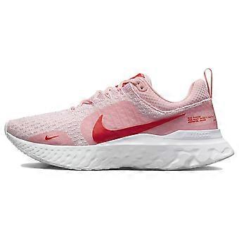 Nike React Infinity Run Flyknit 3 Premium 'Rosa tenue medio/Cremisi chiaro' da donna DZ3016-600