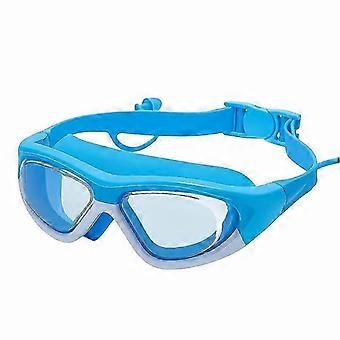 Kinderschwimmbrille, verstellbar, HD, wasserdicht, mit Ohrstöpseln