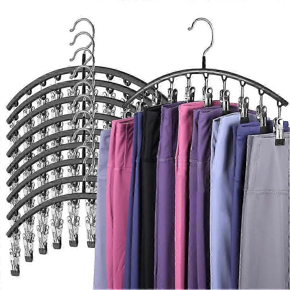 Stainless Steel Drying Socks Clothes Rack Multi-Clip Balcony Windproof Multi-Function Drying Pantyho