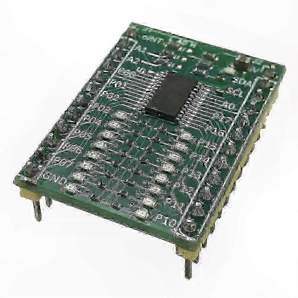 I2C GPIO Expansion Board with 16 Digital I/O Ports compatible with Microcontroller Projects