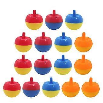 50Pcs Assorted Color Spinning Tops for Kids, Durable Plastic Spin Toys Bulk Party Favors Classroom Set