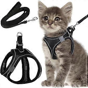 Four-Point Adjustable Breathable Reflective Pet Harness