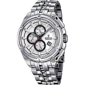 Festina Tour of France Watch for Analog Man Quartz with Stainless Steel Bracelet F16881/1
