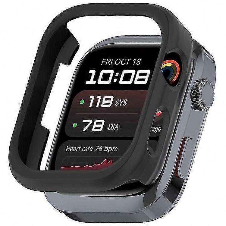 Protective Half-Coverage PC Frame Watch Case with Hollow-Out Design Compatible with Watch D2