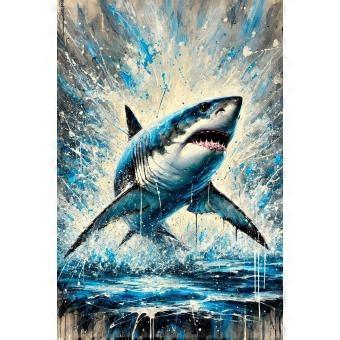Great White Shark jigsaw puzzle Home Decor SIO1622