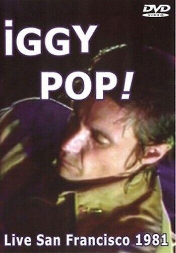 Iggy Pop Live in San Francisco DVD (2007) Iggy Pop cert E - Region 2