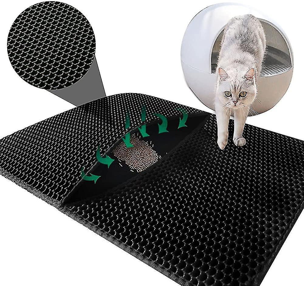 Cat Litter Mat, Double Layer Honeycomb Material Cat Litter Mat, Non-slip