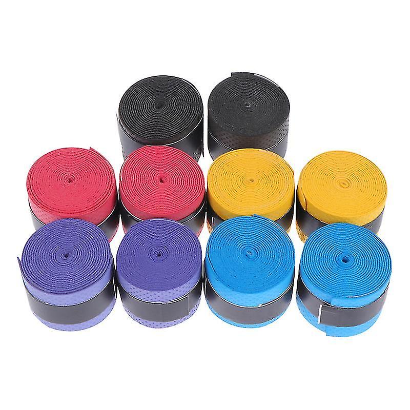 110X2.5x0.1cm Male Undershirts 10pcs Racket Overgrips Belts Non-slip Fishing Rod Sweat Bands Racket