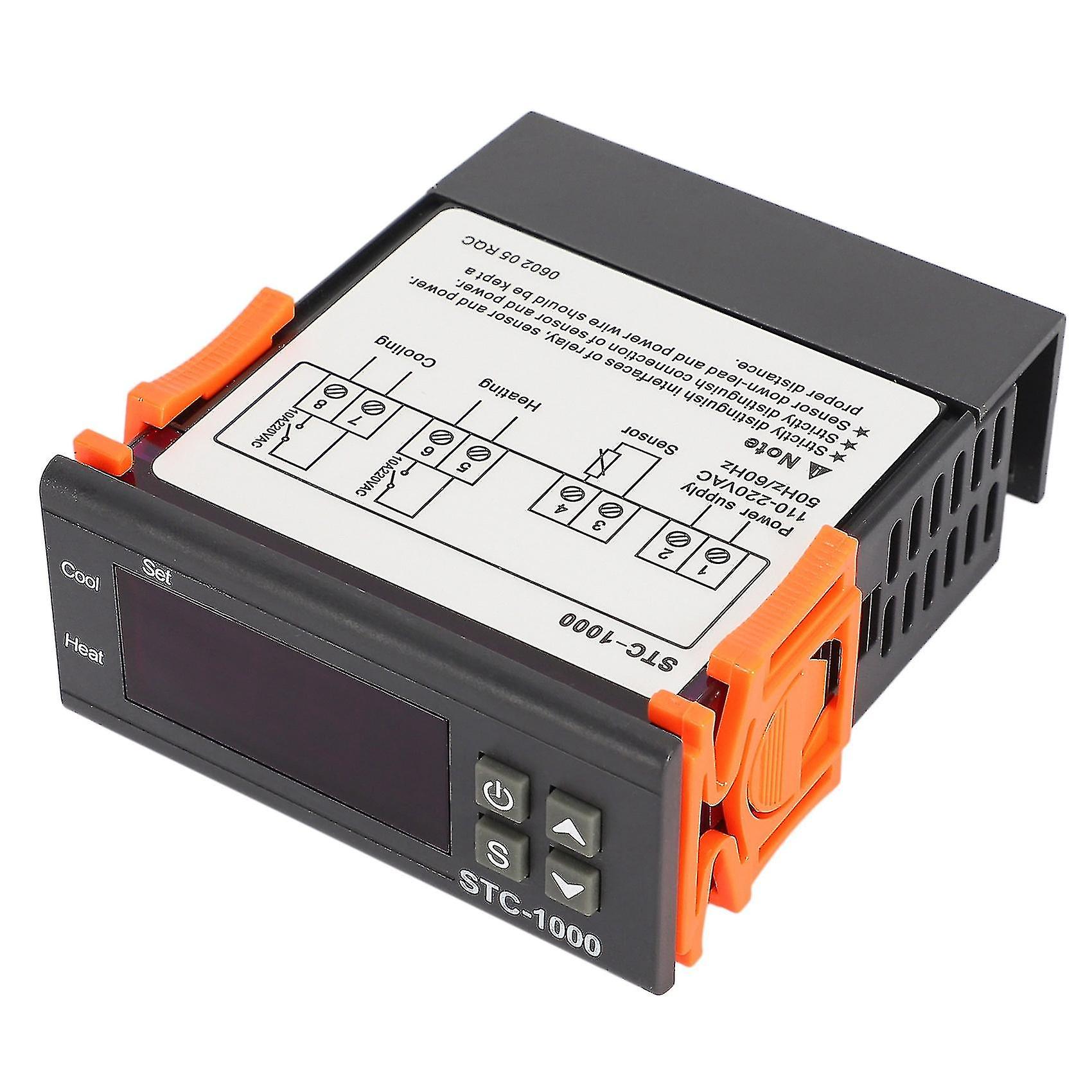 Digital Stc-1000 All-purpose Temperature Controller Thermostat With Sensor
