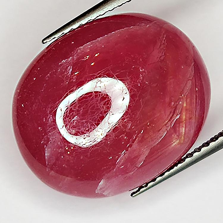 18.70ct Ruby Cabochon Oval 18.1x14.8mm awo15