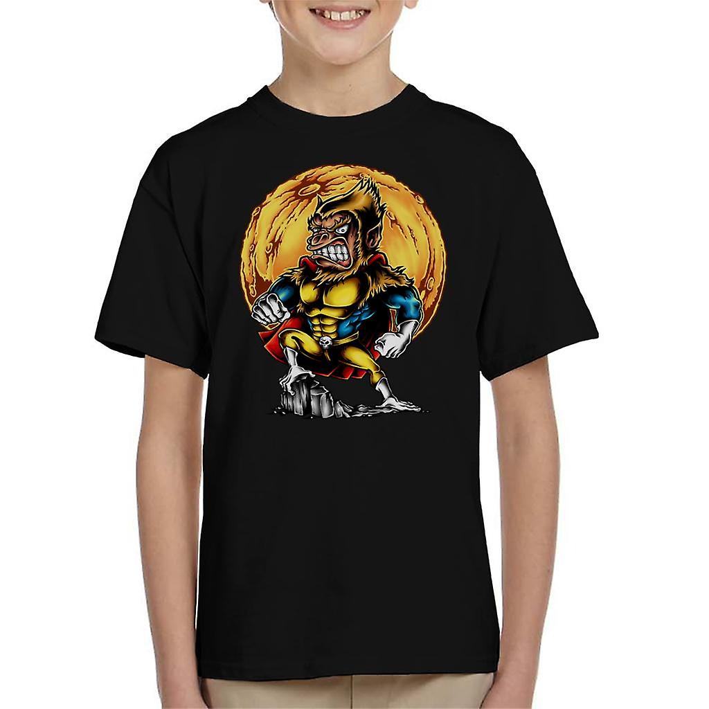 Super Monkey Kids t-skjorte