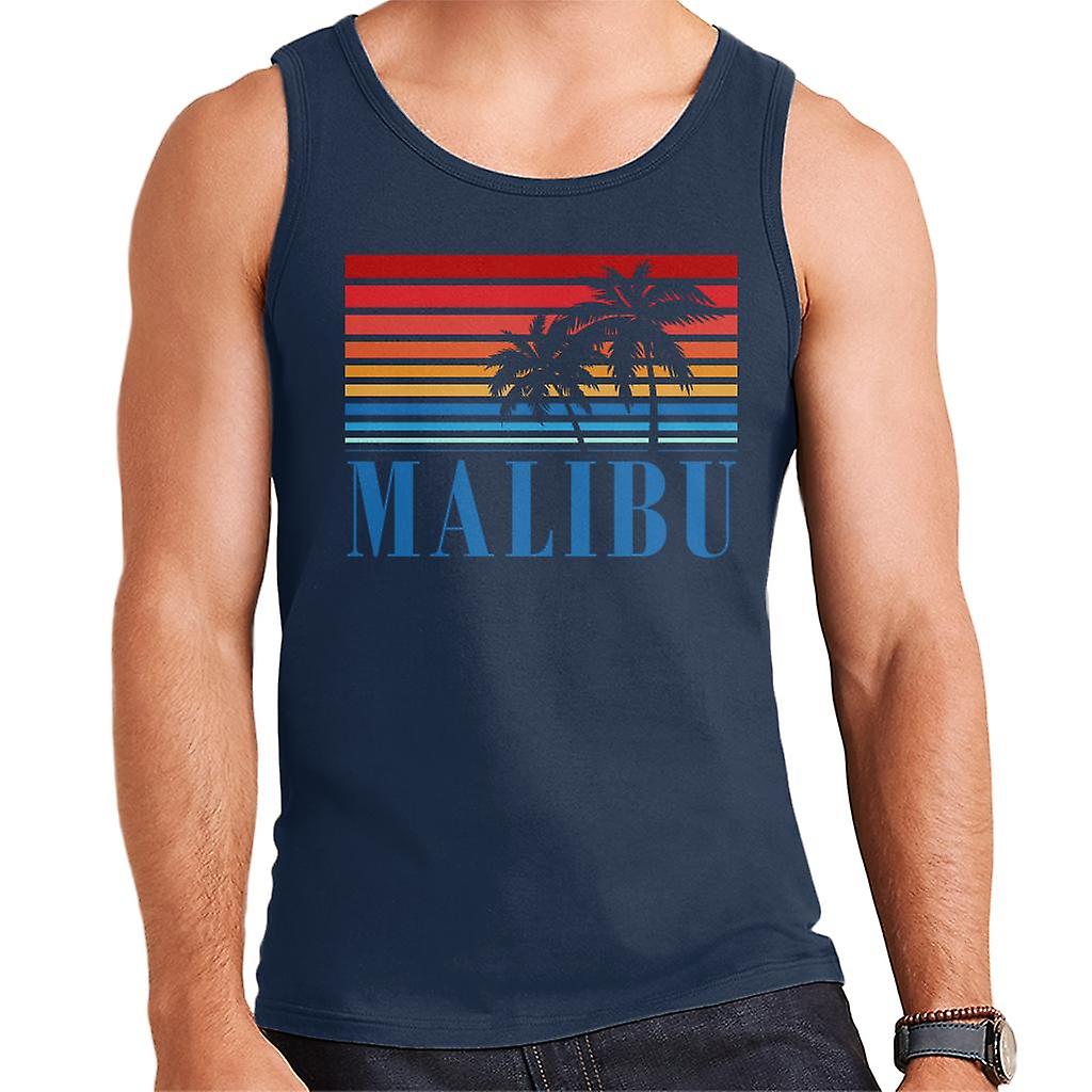 Malibu Retro 70s Sunset Men's Vest