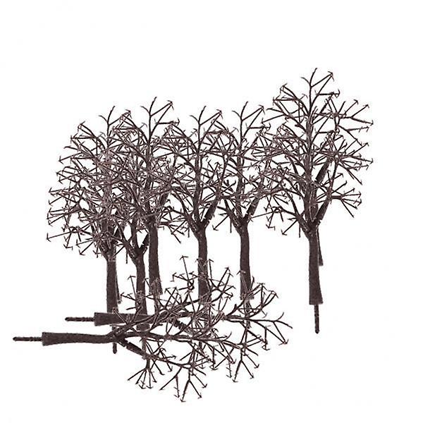 12x10pcs Scenery Landscape Model Bare Tree Trunk Decorations 12cm