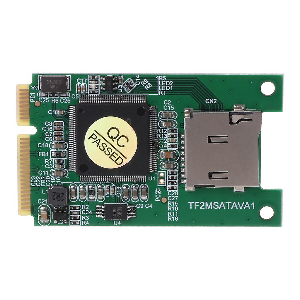 Micro SD TF Card to Mini PCI-E mSATA SSD Adapter Converter for Computer Laptop