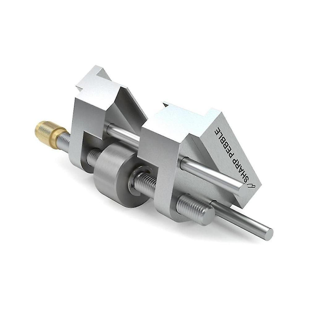 Stainless Steel Wheel Fixed Angle Sharpener For Woodworking Chisel, Flat Shovel, Carving