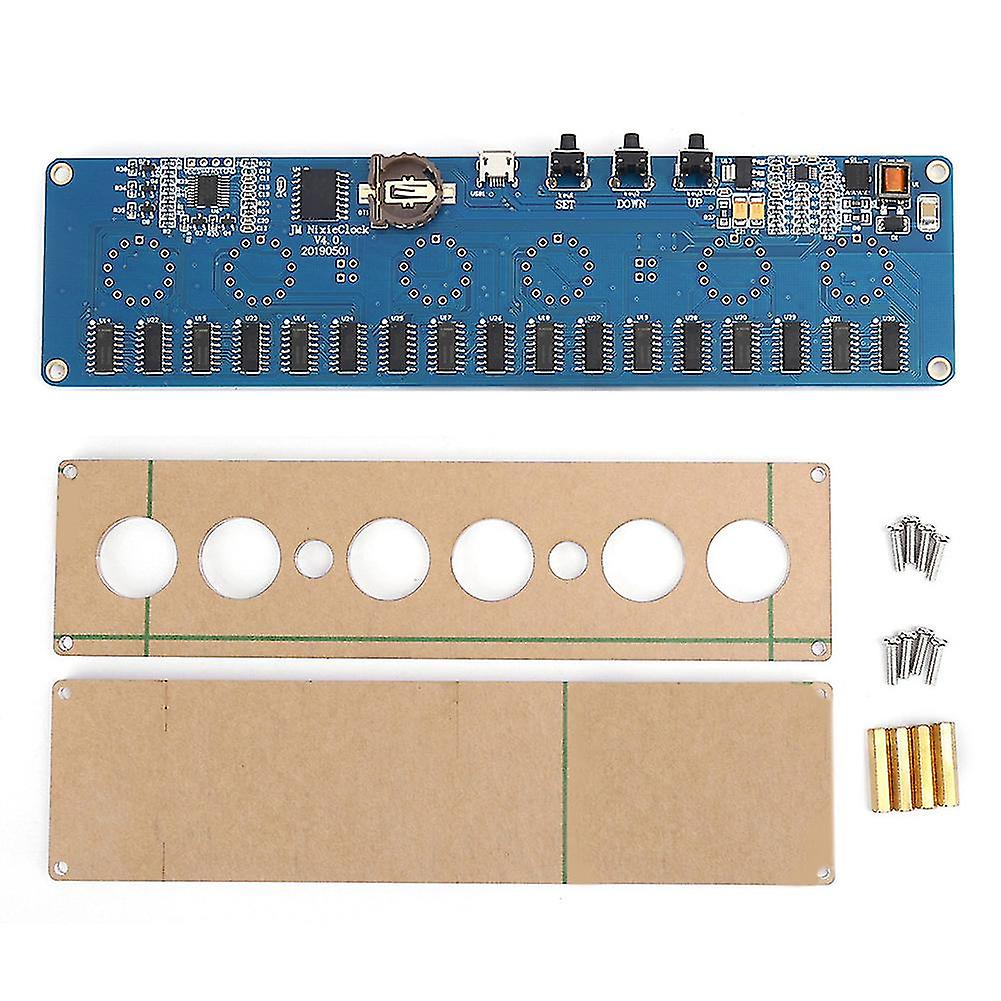 Stm8s005 Dc Control 12v 1a Electronic In14 Nixie Tube Led Circuit Board Pcba Rgb Chip Usbmicrousb Interface