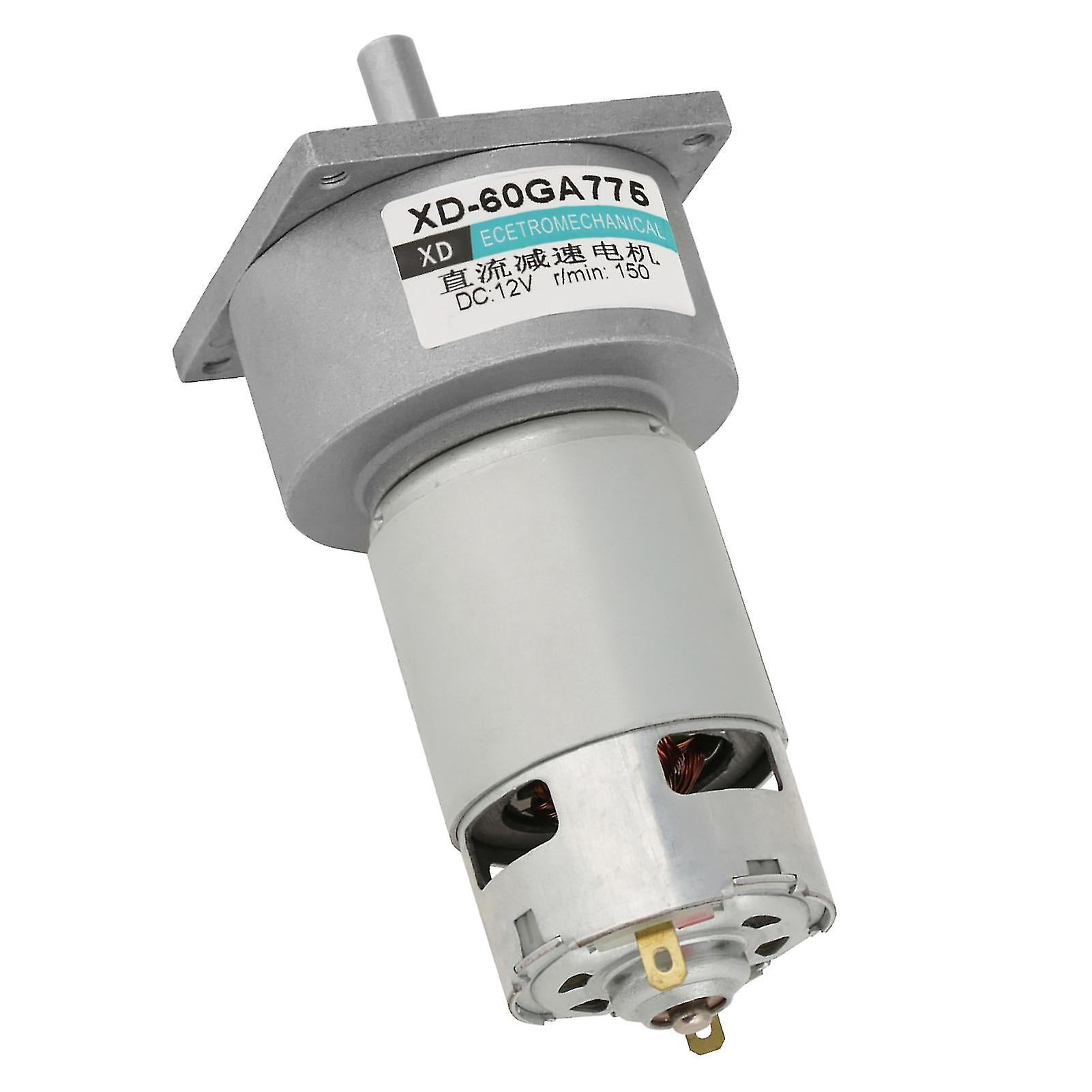 35W Micro Dc Metal Gear Motor Speed Adjustable Cw/ccw ( 12v 150rpm)