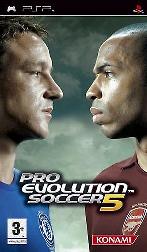 Pro Evolution Soccer 5 (PSP) - PAL - New & Sealed