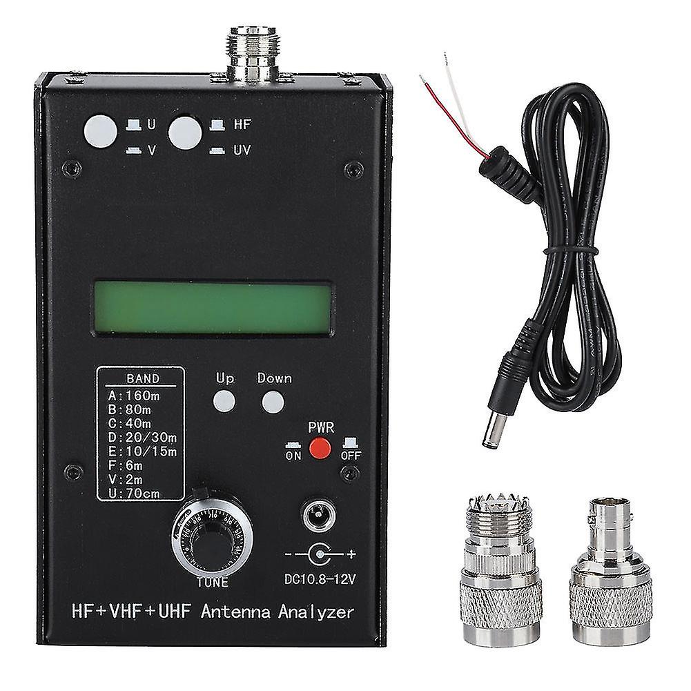 HF+VHF+UHF Antenna Analyzer SWR Antenna Meter Tester RF Impedance Analyzer