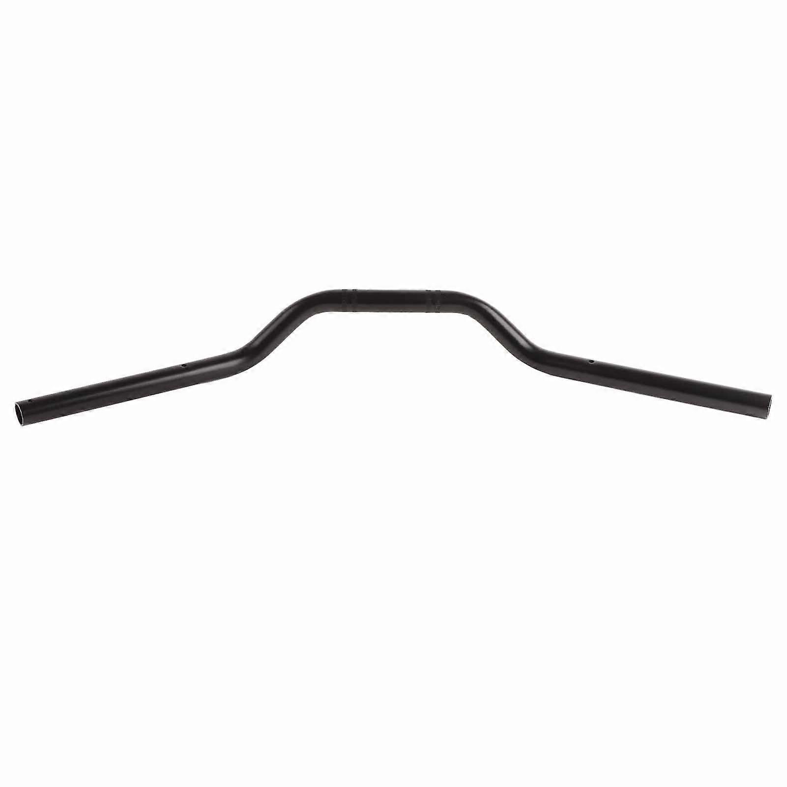 22mm Steel Motorcycle Tracker Handlebar Drag Bar Replacement Part(Black)