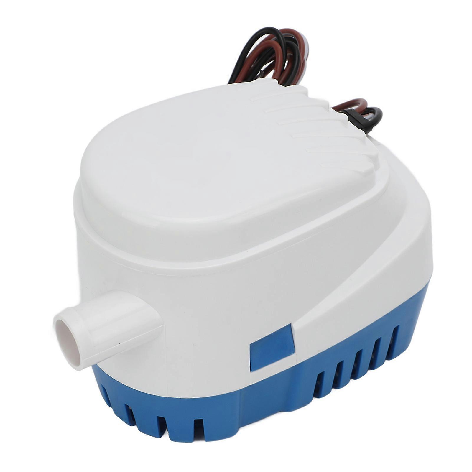 Pompe de cale automatique 600 GPH, pompe à eau de cale submersible pour bateau, 12 V, pour bateau, caravane, camping-car