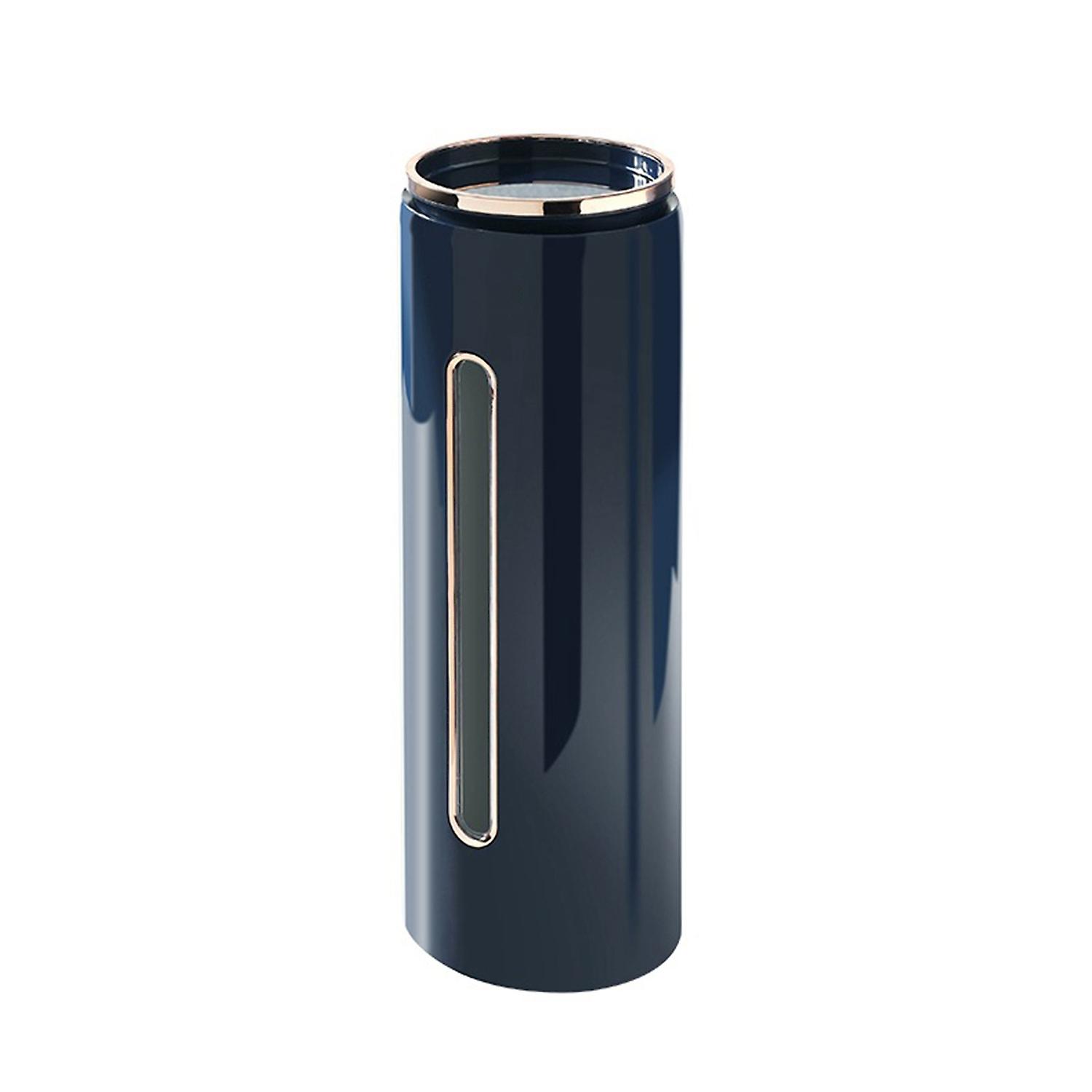 Disposable Cup Dispenser Visible Window with Lid No Drilling Wall Mounted Long Tube Design Organizat