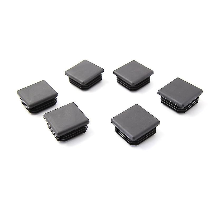 10pcs 1-1/2 tommers firkantet plastplugg, rørplugg, firkantet innerplugg, rørrør endehette, holdbar stol glide
