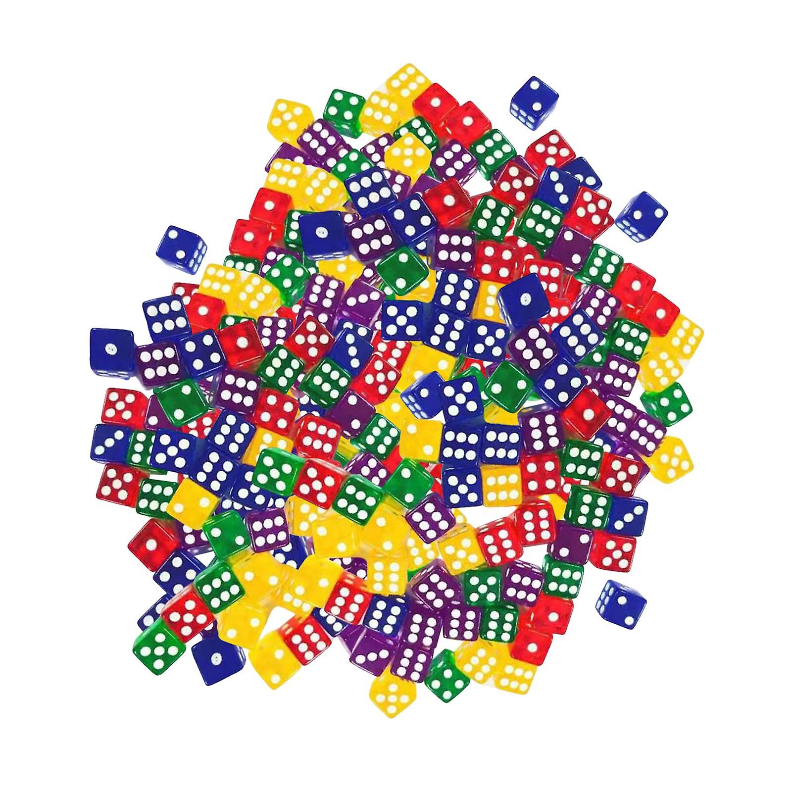 100x 6 Sided Dices Set Digital Dice Party Favors Role Playing Game