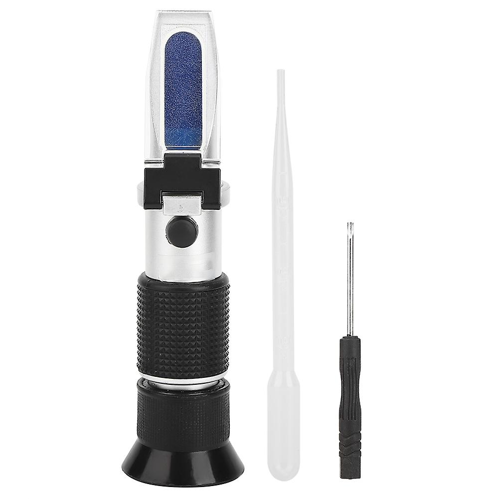 Brix Refractometer High Precision Portable Refractometer 0-50% Brix Liquid Measuring Equipment for Liquid Sugar Test RHB-50ATC