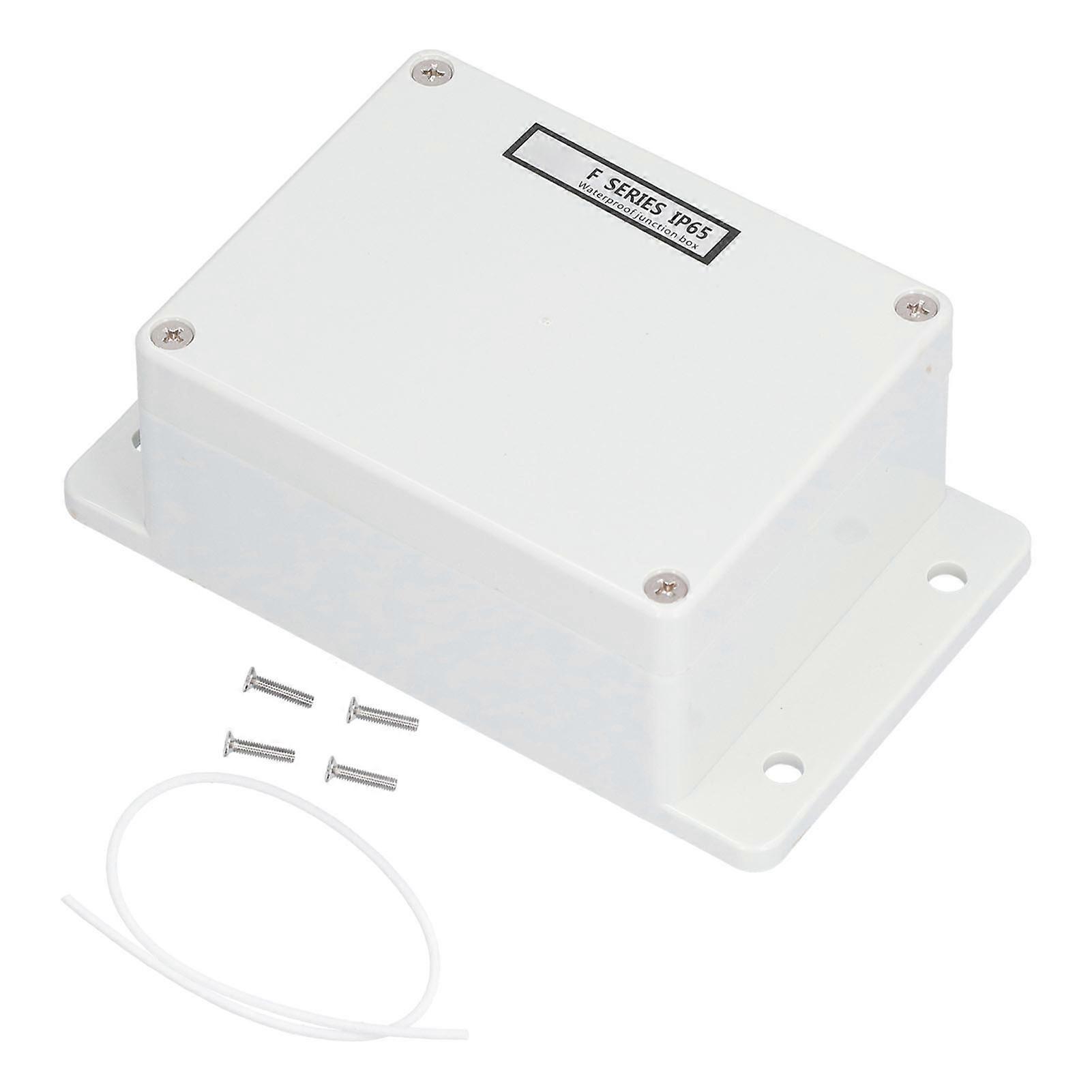 Qukaim Waterproof Junction Box Junction Box IP65 Waterproof Plastic Case, 115x90x55mm, Outdoor Electronic Project Enclosure, Power Junction Box,