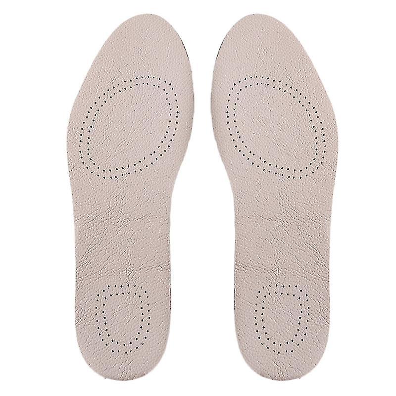 1pair Cowhide Insoles