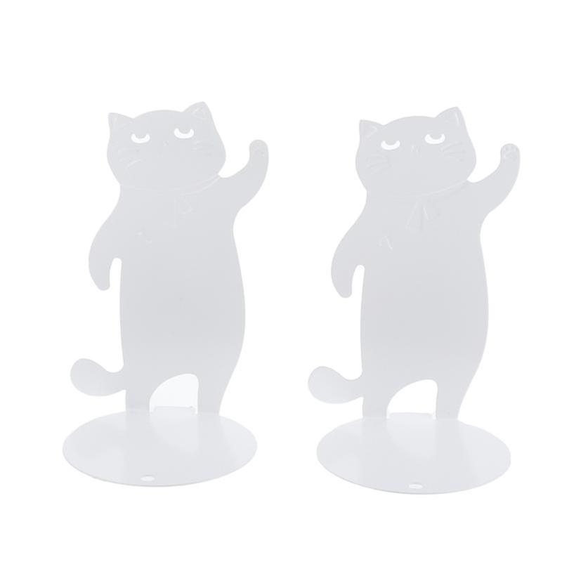 1pair Cat Shaped Bookends