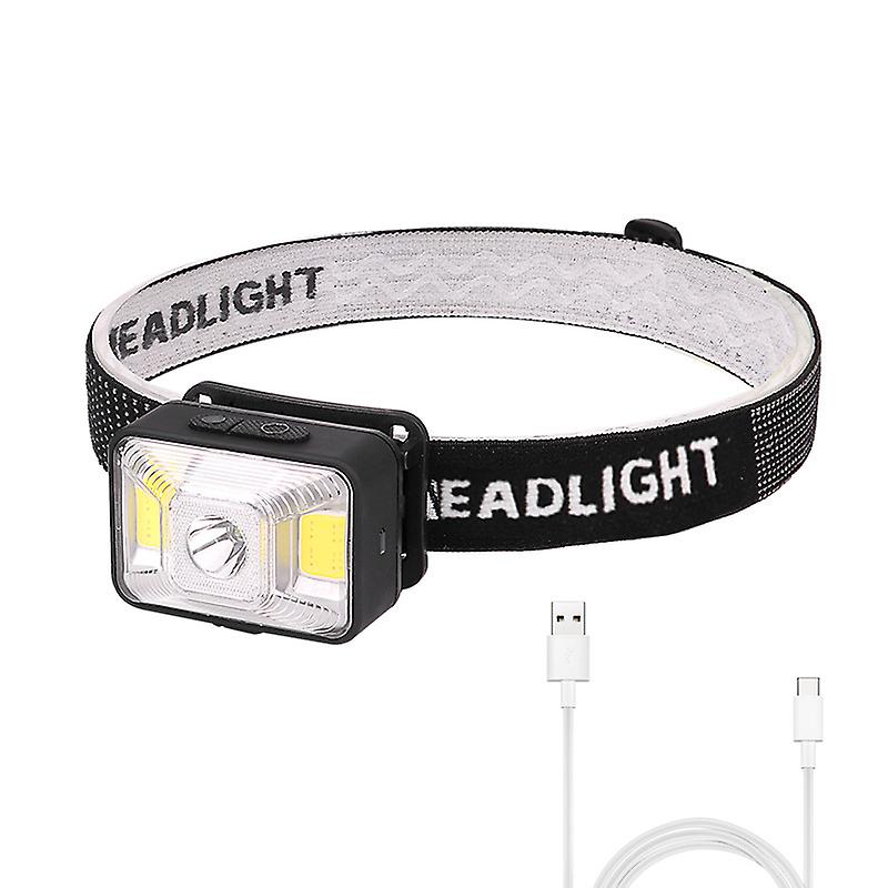 Rechargeable Headlamp, with Red Light, Motion Detector
