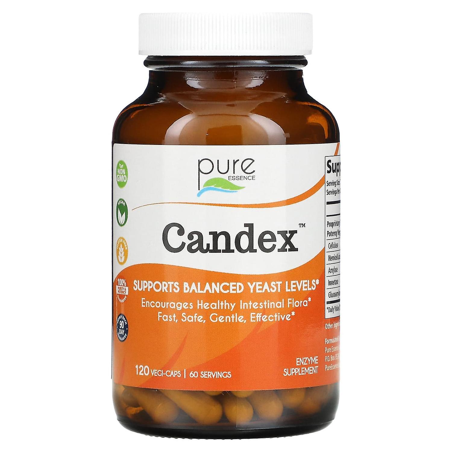 Pure Essence, Candex, 120 Vegi-Caps