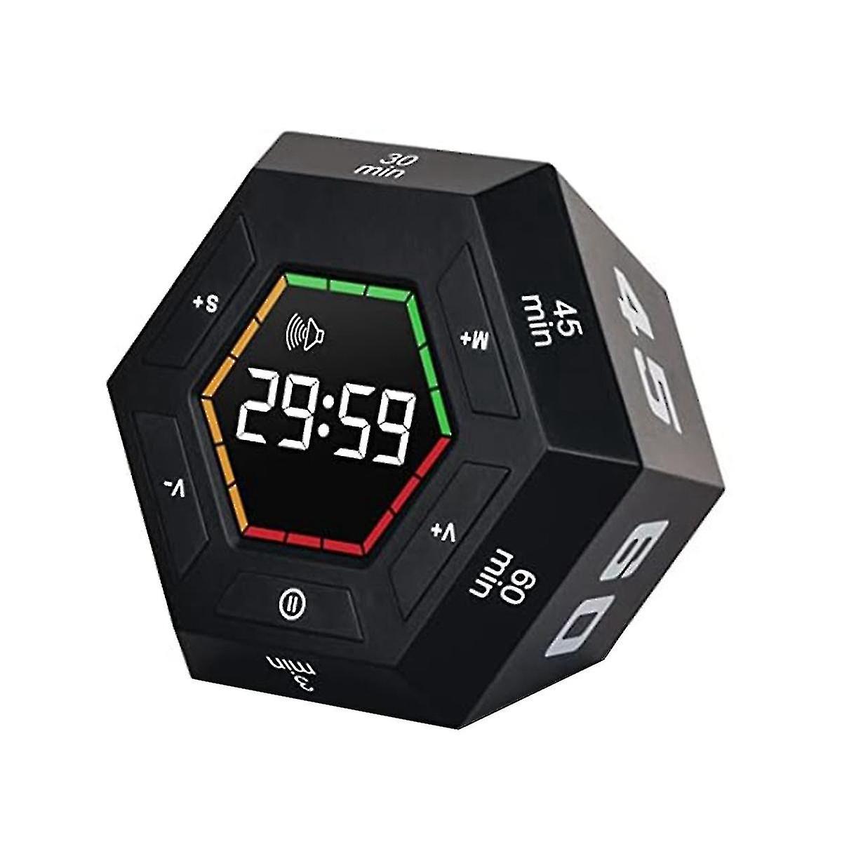 Pomodoro Timer, Productivity Timer,3, 5, 15, 30, 45, 60 Minute Preset Smart Countdown Timer, Time Ma