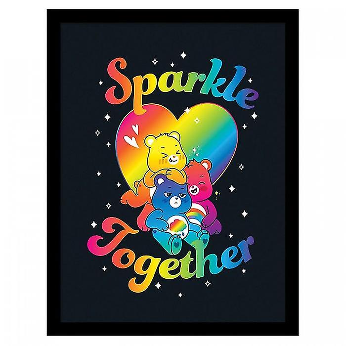Care Bears Sparkle Together Framed Poster