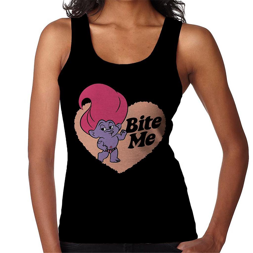 Trolls Loveheart Bite Me Women's Vest