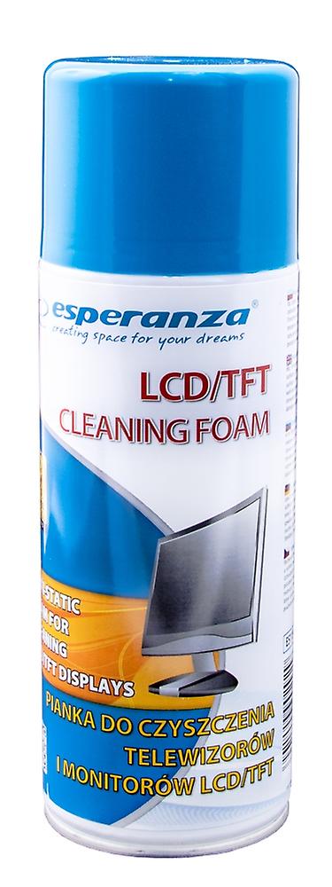 Esperanza Lcd/Tft Mousse de nettoyage d’écran 400 ml