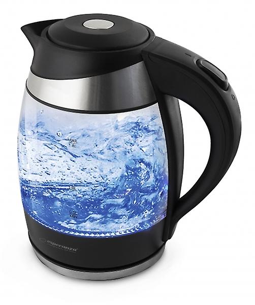 Esperanza Glass Electric Kettle with LED Gullfoss 1.8 L