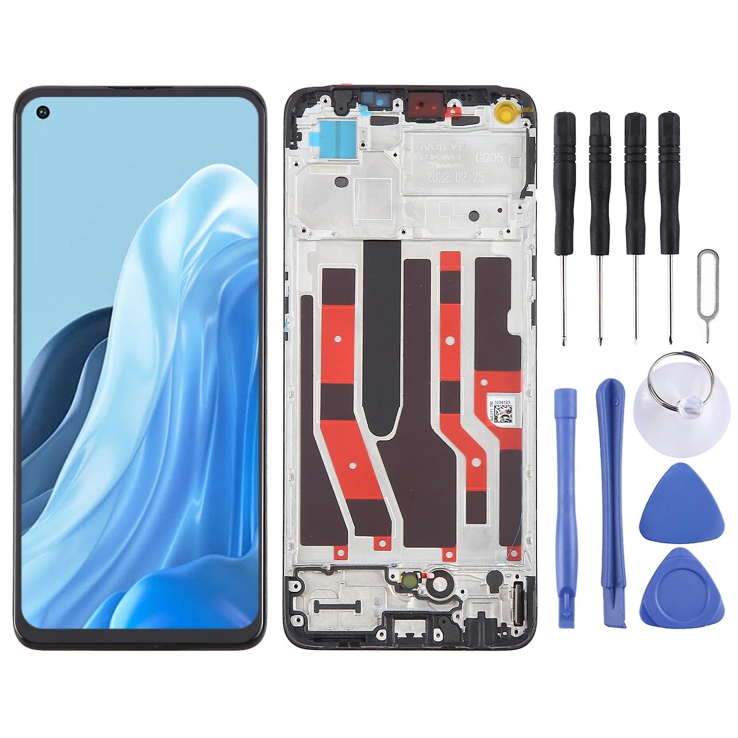 Écran LCD OLED avec cadre pour OPPO Reno7 4G
