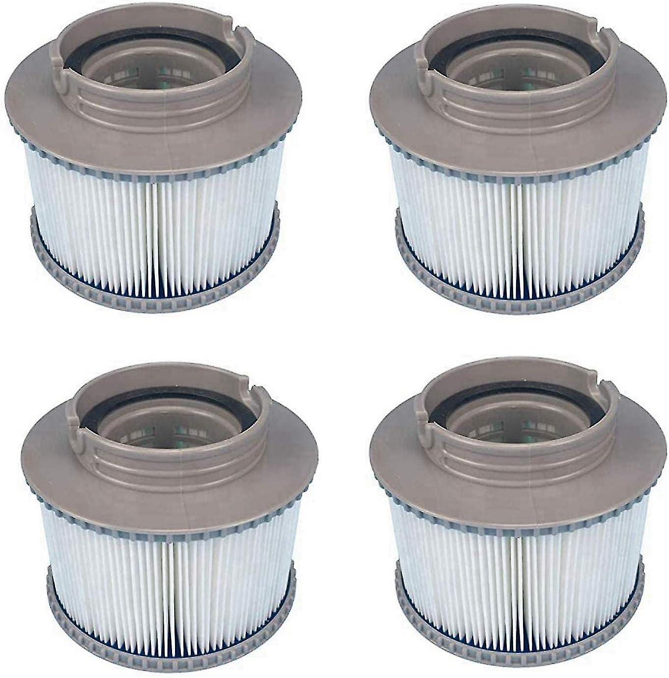 (4 pieces) MSPA Replacement Filter Cartridges for All Whirlpool Spas Swimming Pool Models,Filter Car
