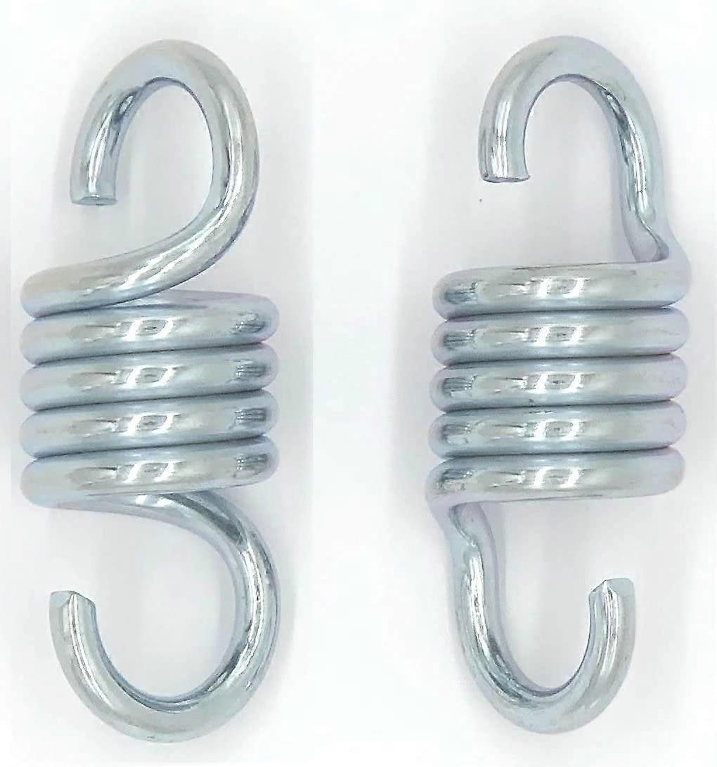 2PCS Heavy Duty Chair Spring Swing Hanging Suspension Hooks Hammock Chair Spring Porch Patio(D 7mm
