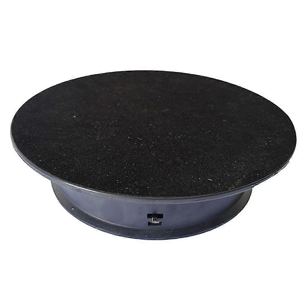 2 Speeds Electric Turntable Display Stand Noiseless Rotating Table Watch Jewelry