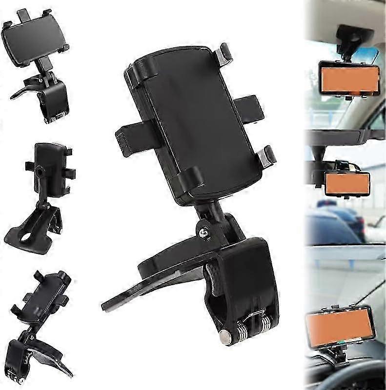 Rotatable Holder Car Phone Holder, Multi-Function Car Dashboard Phone Holder, Atsizral Car Phone Holder, Universal Car Sun Visor