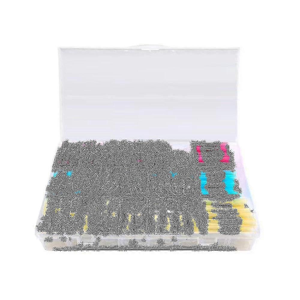 260pc Heat-shrinkable -marine Grade Heat-shrinkable Butt Connector-tin-red-copper Electrical Connec