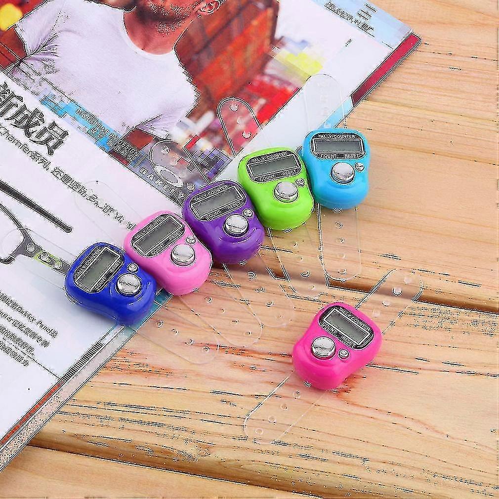 Stitch Marker And Row Finger Counter Lcd Electronic Digital Tally Counter