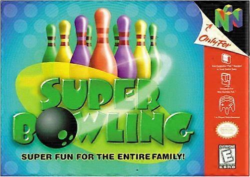 Super Bowling 64  Game -  - PAL - New & Sealed